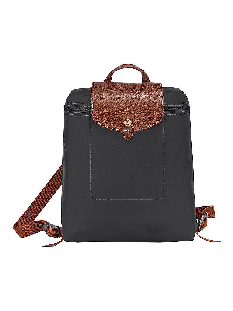 LONGCHAMP Le Pliage Original Rucksack Gun Metal grau
